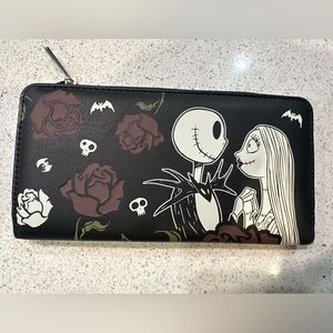 The Nightmare Before Christmas wallet new card holder change purse zipper